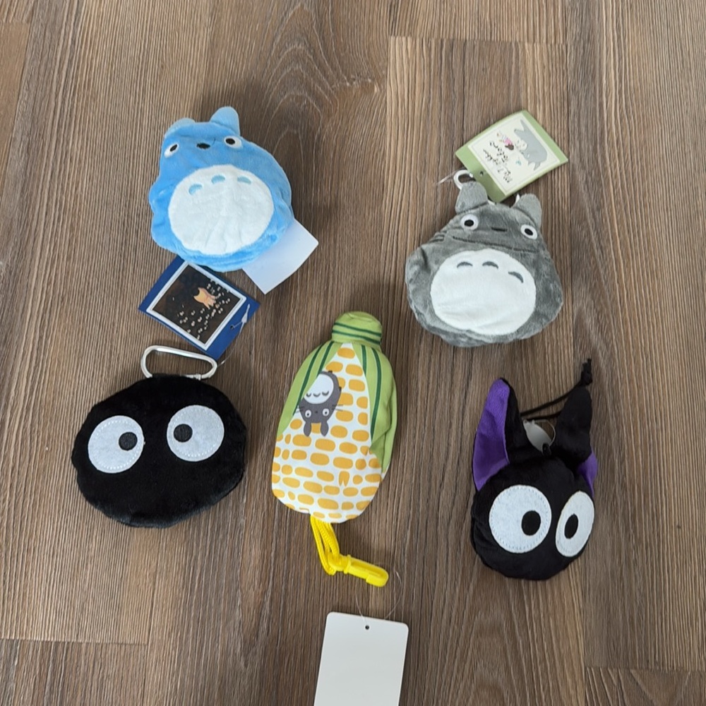 New Totoro bag charm collapsable tote bag